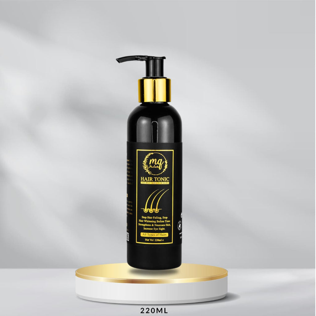 MQ Organic Hair Growth Oil + Tonic – 2-in-1 Fast Hair Regrowth Formula